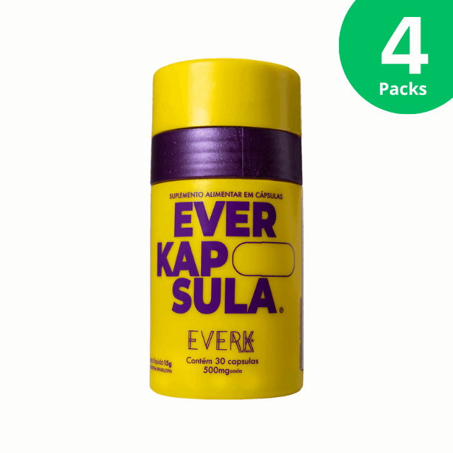 EVERKÁPSULA - 30 Capsules (500mg) | Hair Growth Supplement | 15g (0.53oz)