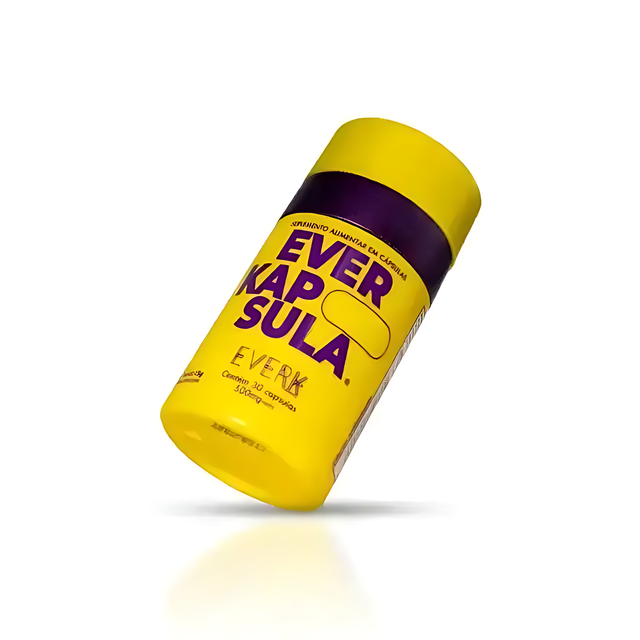 Everkápsula - 30 Capsules (500mg) | Hair Wellness Supplement | 15g (0.53oz)