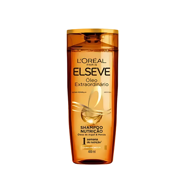 Elseve L'Oréal Paris Extraordinary Oil - Nutritive Shampoo, 400ml (13.5 oz)