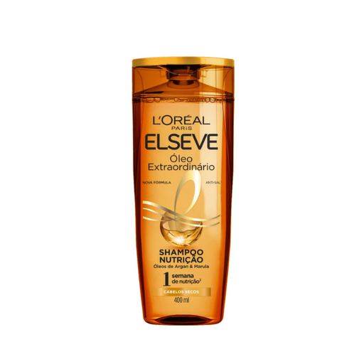 Elseve L'Oréal Paris Extraordinary Oil - Nutritive Shampoo, 400ml (13.5 oz)