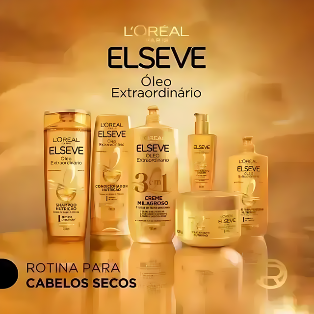 Elseve L'Oréal Paris Extraordinary Oil Hair Treatment Oil, 3.4 oz (100 ml)