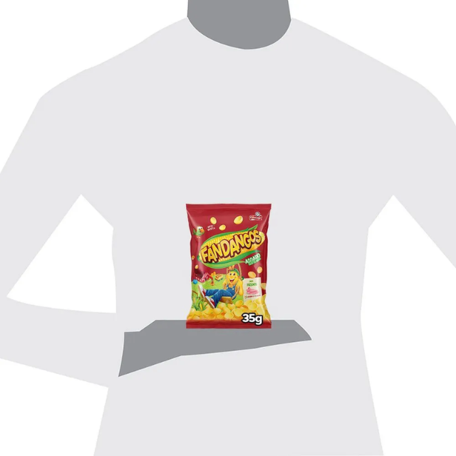 8 Packungen Elma Chips Fandangos Maissnacks mit Schinkengeschmack – 8 x 35 g (1,2 oz) Packung