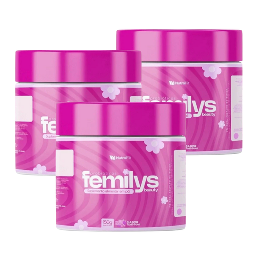 Femilys Beauty Probiotic Powder 3-Pack for 3 Months of Women's Wellness – 15.87 oz (450 g) – Buy now at MKPBR.COM – Worldwide Shipping