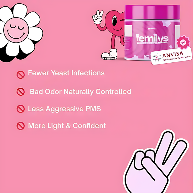 Femilys Gut Health and Mood Support Probiotic Powder for daily vitality. – Buy now at MKPBR.COM – Worldwide Shipping
