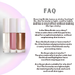 Fran by Franciny Ehlke Bride Kit Limited Edition Lip Gloss, Highlighter & Blush Set, 0.58 oz / 16.5 g - luxury brazilian makeup gift set - buy now at mkpbr.com - worldwide shipping.