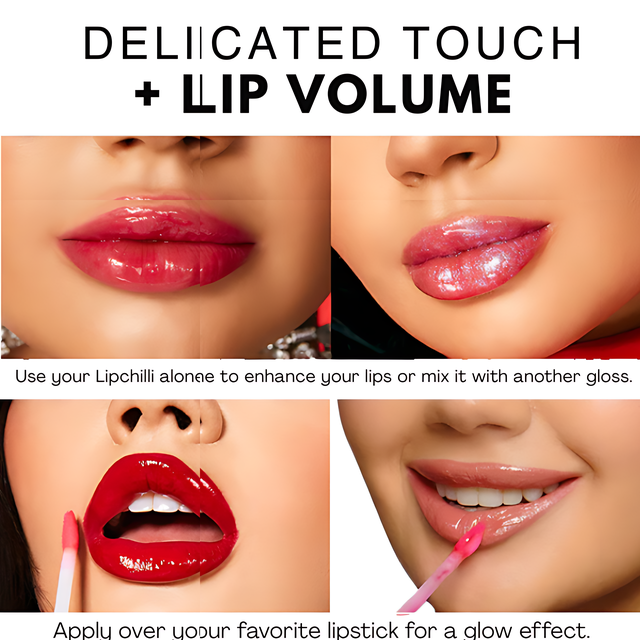 Fran by Franciny Ehlke LipChilli Plumping Lip Gloss, Instant Shine & Hydration – 0.16 oz (4.5 g) Brazilian plumping lip gloss – Buy now at MKPBR.COM – Worldwide Shipping