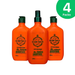 Gold Spell Co. Powerful Hair Care Kit - 3-Piece Set (Shampoo, Conditioner, Tonic) - 250ml (8.45 oz) Each