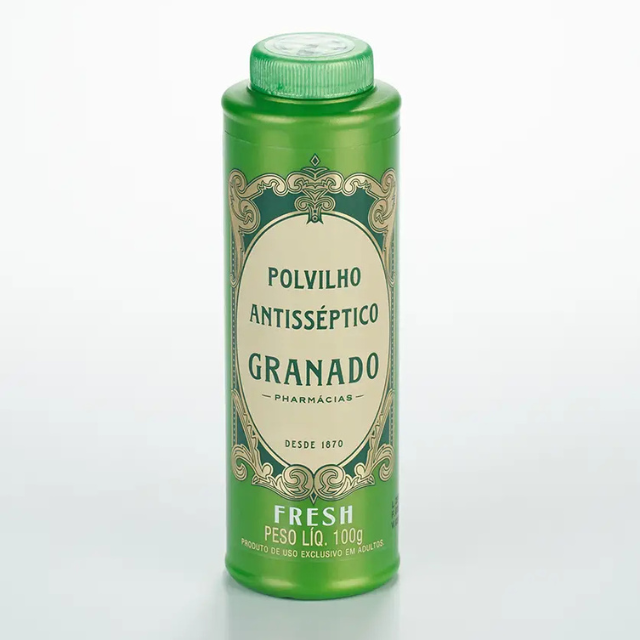 Granado Antiseptic Powder Fresh – 100g (3.52 oz)