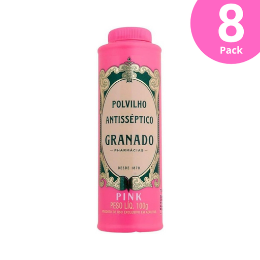 Granado Antiseptic Powder Pink – 100g (3.52 oz)