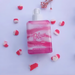 Hotflowers Blow Girl Intimate Aromatic Gel Strawberry & Cream 320ml – The inviting gel bottle surrounded by playful strawberry and cream flavored gummy candies and delicate pink dried flowers, highlighting its delicious aroma – Buy now at MKPBR.COM – Worldwide Shipping.