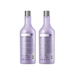 INOAR Kit Cicatrifios Blonde Perfection Shampoo + Conditioner, 27.1 fl oz (800 ml)