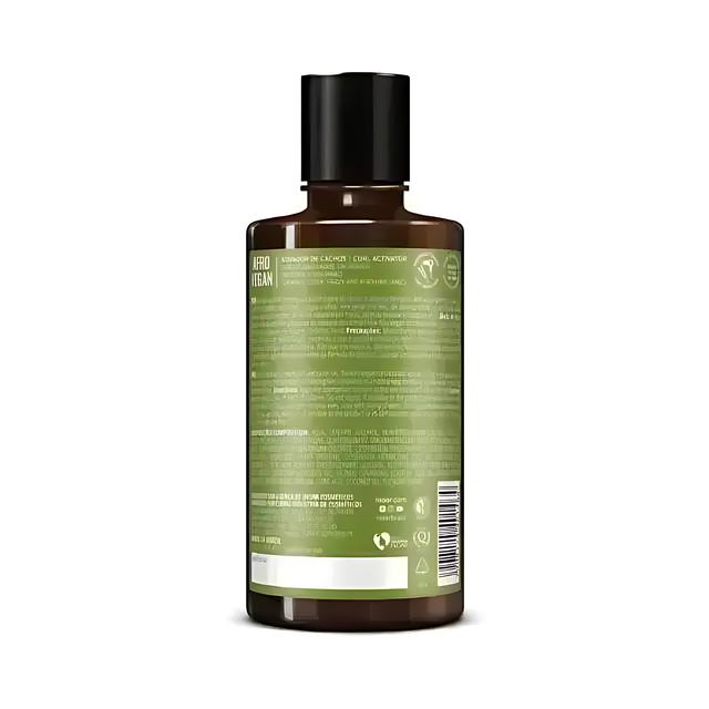 Inoar Afro Vegan Curl Activator with Castor Oil & Shea Butter - 300ml / 10.14 oz