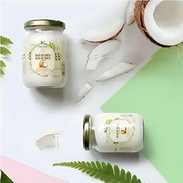Inoar Virgin Coconut Oil for Hair – 200ml (7 oz)