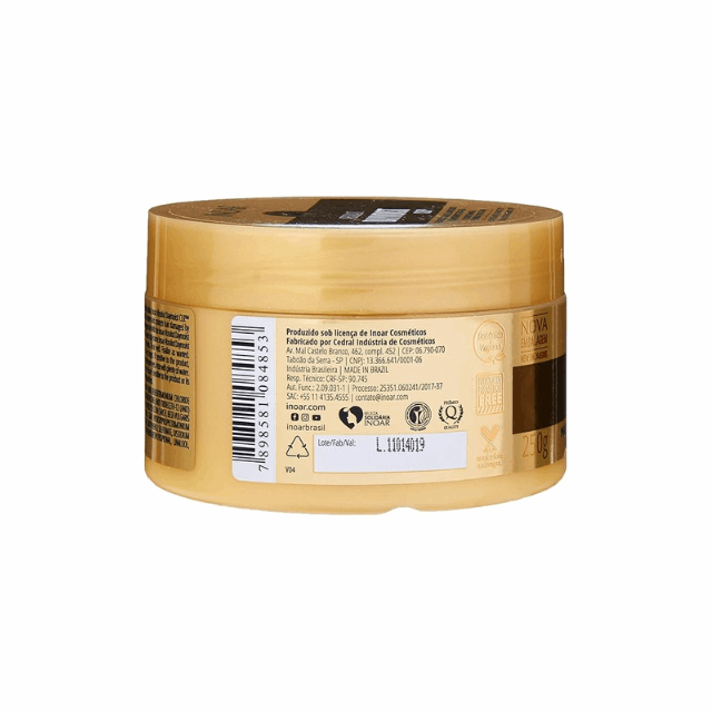 Inoar Absolut DayMoist CLR™ Ultra Moisturizing Hair Mask - 250g (8.8oz)