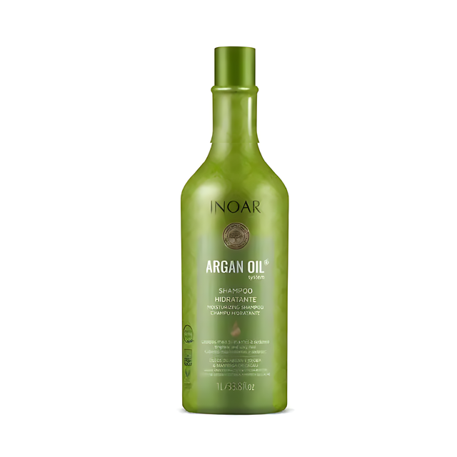 Inoar Argan Oil Shampoo & Conditioner Set - 33.8 fl oz / 1000 ml (Salon Duo)