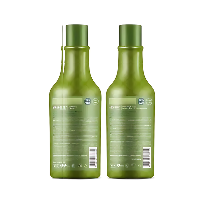 Inoar Argan Oil Shampoo & Conditioner Set - 33.8 fl oz / 1000 ml (Salon Duo)
