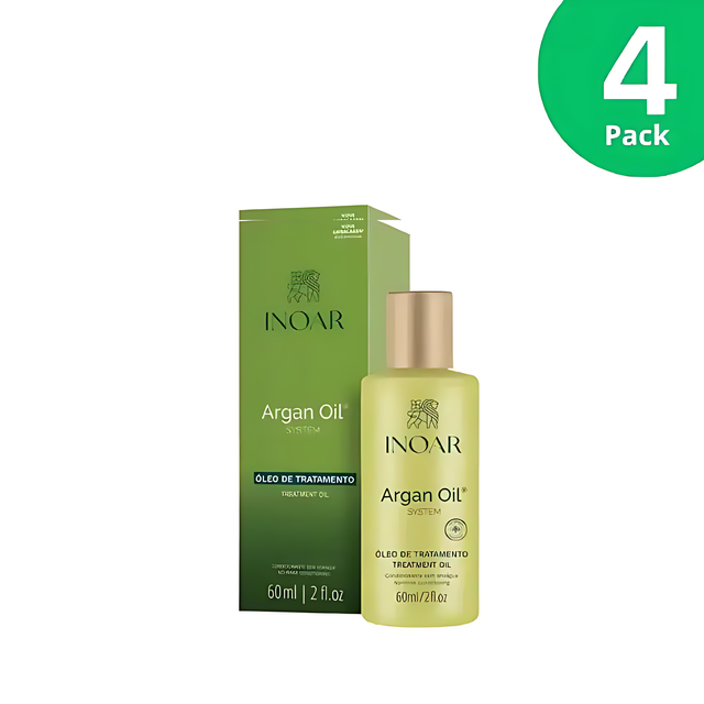 Inoar Argan Oil System - Hair Treatment Oil 2 fl. oz (60ml)