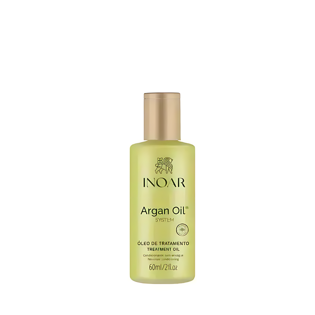 Inoar Argan Oil System - Hair Treatment Oil 2 fl. oz (60ml)