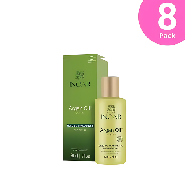 Inoar Argan Oil System - Hair Treatment Oil 2 fl. oz (60ml)