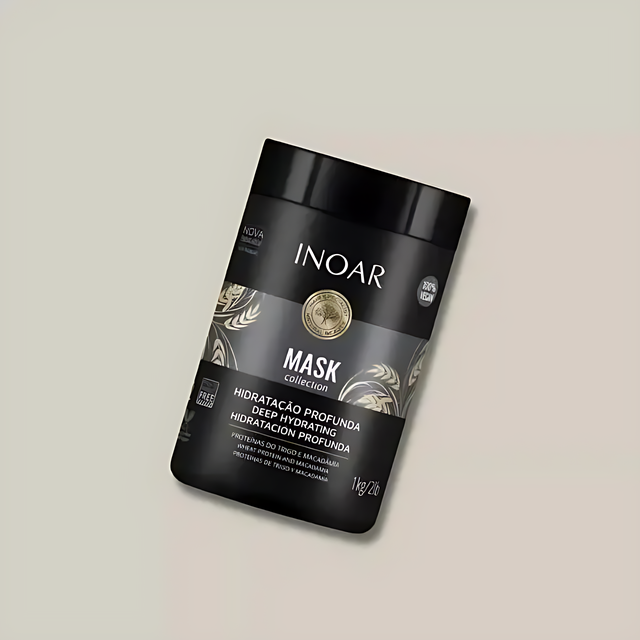 Inoar Deep Hydrating Hair Mask – 1 kg / 2 lb