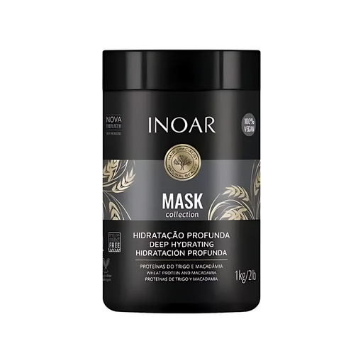 Inoar Deep Hydrating Hair Mask – 1 kg / 2 lb