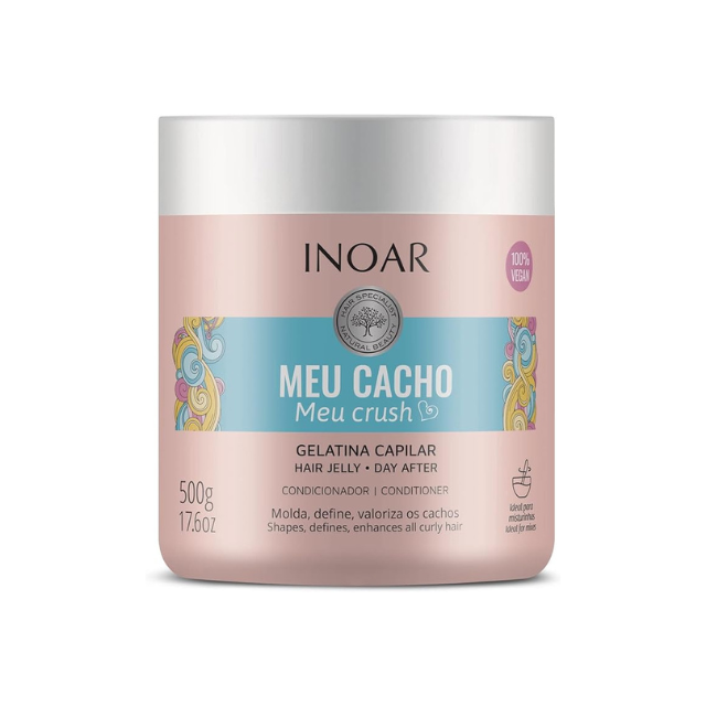 Inoar Meu Cacho, Meu Crush - Curl Activating Hair Jelly 500g (17.6oz)