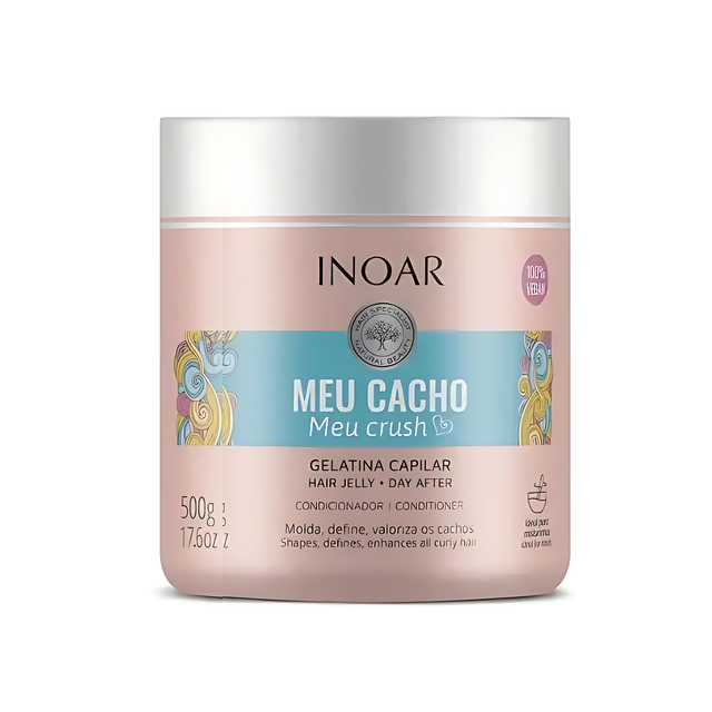 Inoar Meu Cacho, Meu Crush - Curl Activating Hair Jelly 500g (17.6oz)