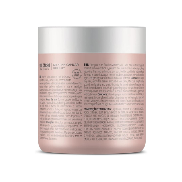 Inoar Meu Cacho, Meu Crush - Curl Activating Hair Jelly 500g (17.6oz)