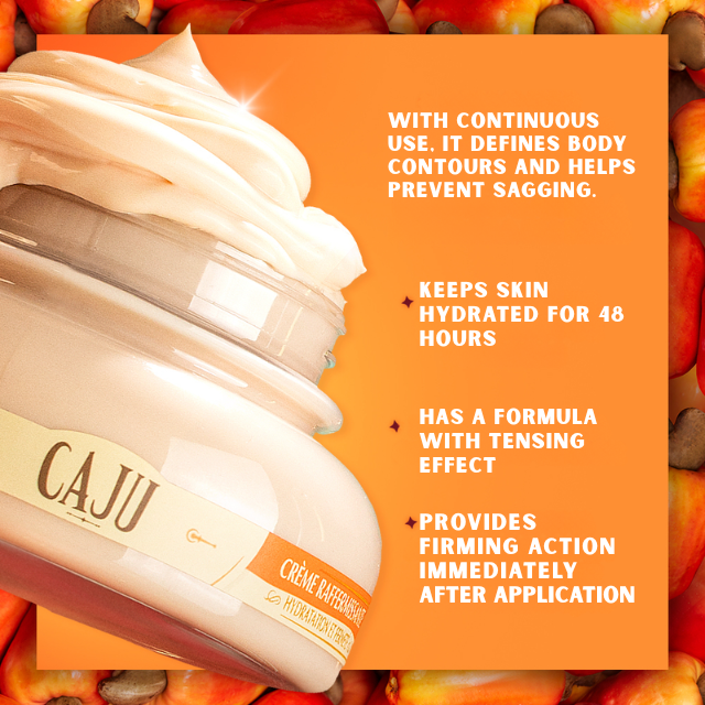 L'Occitane au Brésil Caju Cashew Firming Body Cream, 48h Hydration