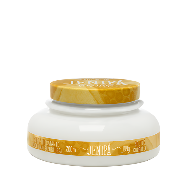 L'Occitane au Brésil Jenipá Soufflé Body Moisturizer, Deodorant Care 6.76 fl oz front packaging – Buy now at MKPBR.COM – Worldwide Shipping