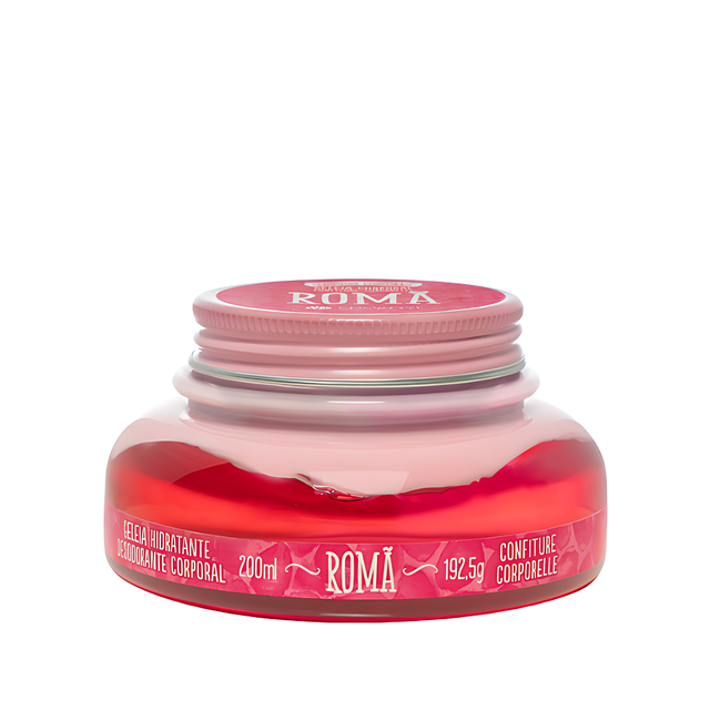 L'Occitane au Brésil Romã Pomegranate Bi-Phase Body Jelly Moisturizer, Deodorant Care 6.76 fl oz (200 ml) front packaging – Buy now at MKPBR.COM – Worldwide Shipping