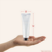 L'Occitane au Brésil Pomegranate Bi-Phase Hand Jelly Moisturizer 1.69 fl oz (50 ml) being applied to hands – Buy now at MKPBR.COM – Worldwide Shipping