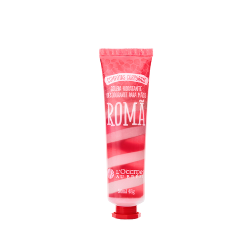 L’Occitane au Brésil Pomegranate Bi-Phase Hand Jelly Moisturizer 1.69 fl oz (50 ml) front view packaging – Buy now at MKPBR.COM – Worldwide Shipping