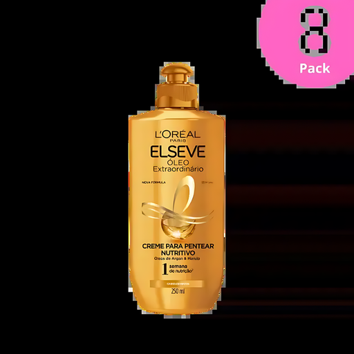 L'Oréal Paris Elseve Extraordinary Oil Leave-In Conditioning Cream, 8.45 oz (250ml)
