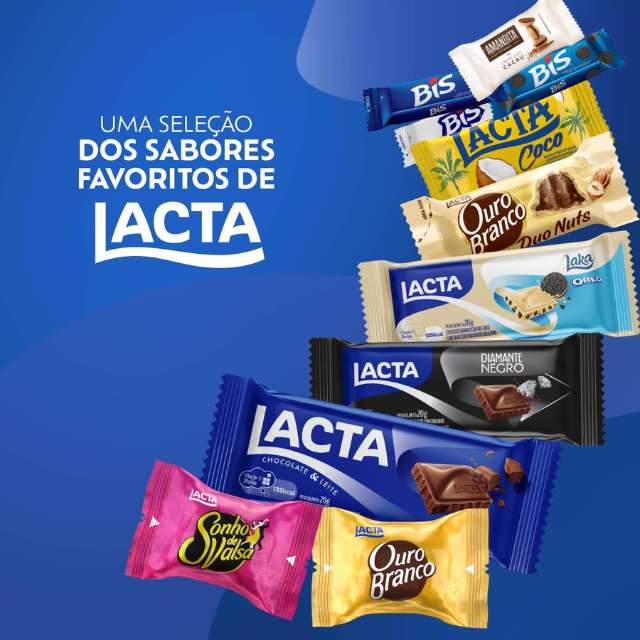 Lacta Assorted Chocolates Favorites Gift Box - 250.6g (8.83 oz)