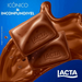 Lacta Diamante Negro Chocolate Bar - 80g (2.82 oz) - Premium Milk Chocolate with Crunchy Cocoa Flakes