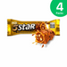 4 Packs Lacta 5 Star Chocolate Caramel & Biscuit - 4 x 40g (1.4 oz each) | Milk Chocolate Treats