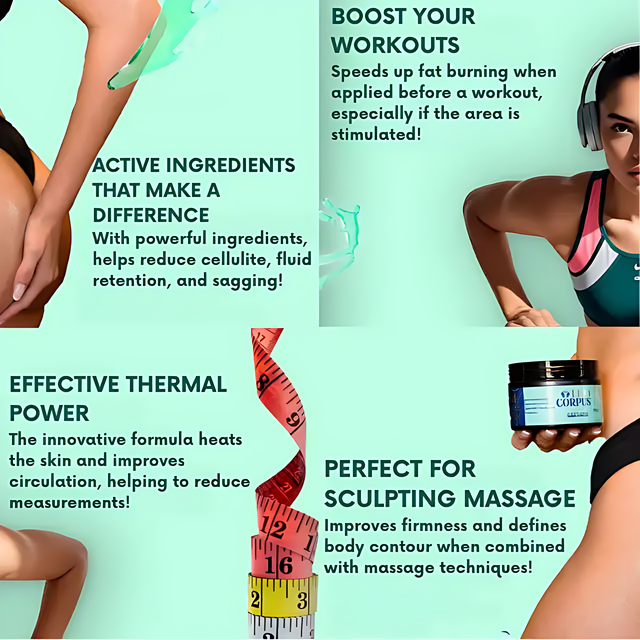 Lipo Corpus Reducing Gel for Body Contouring & Cellulite 8.82 oz (250g) – For firming and toning skin – Buy now at MKPBR.COM – Worldwide Shipping