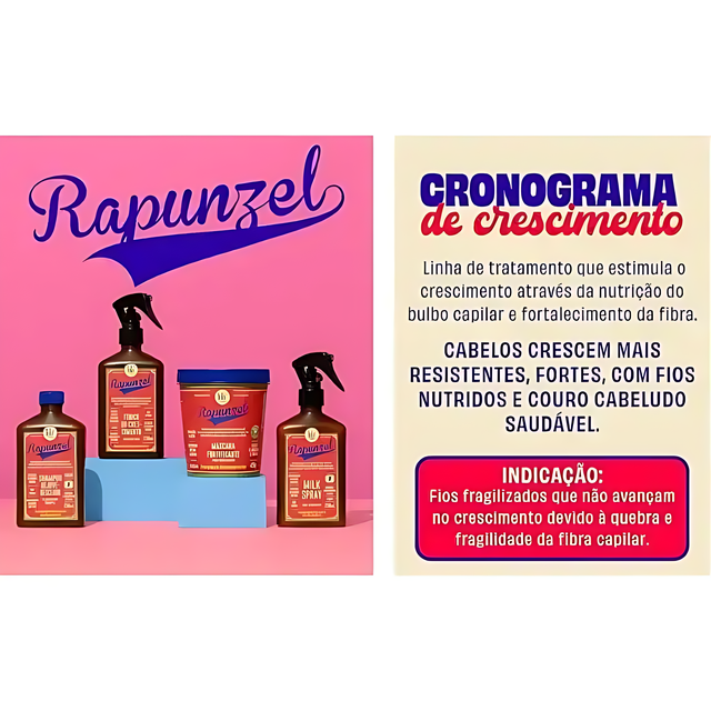 Lola Cosmetics Rapunzel Hair Growth Tonic - 250ml (8.45 fl oz)