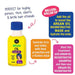 Lola Argan Oil 50ml bottle with infographic showing frizz control, heat protection, and usage tips for damaged hair.

