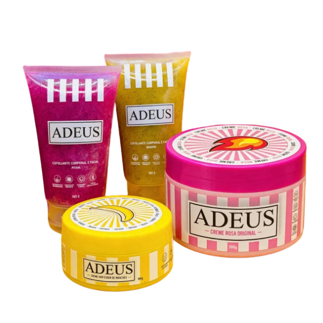 Adeus Cream Mega Transformation Kit – Complete Skin Renewal, Brightening & Firming Set