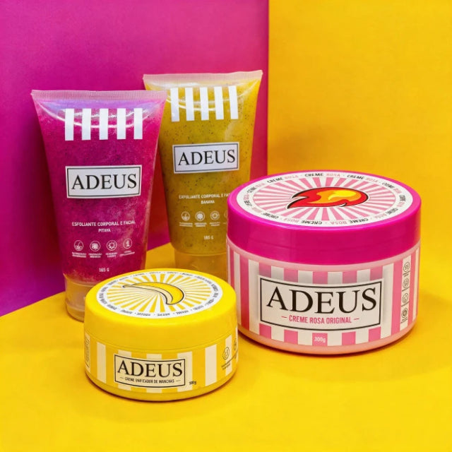 Adeus Cream Mega Transformation Kit – Complete Skin Renewal, Brightening & Firming Set