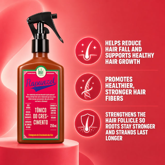 Brazilian Hair Fortification & Growth Set - Two of the Best Hair Tonics for Anti-Hair Loss & Strength,