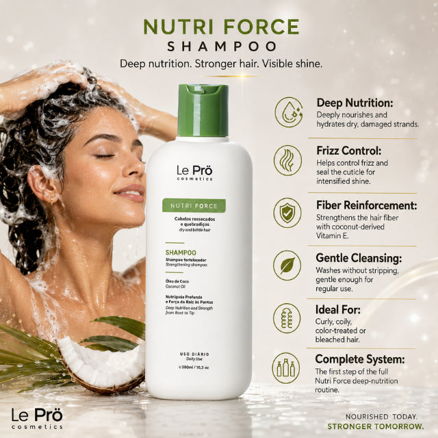 شامبو التغذية العميقة Le Prö Nutri Force – 10.14 أونصة سائلة (300 مل)