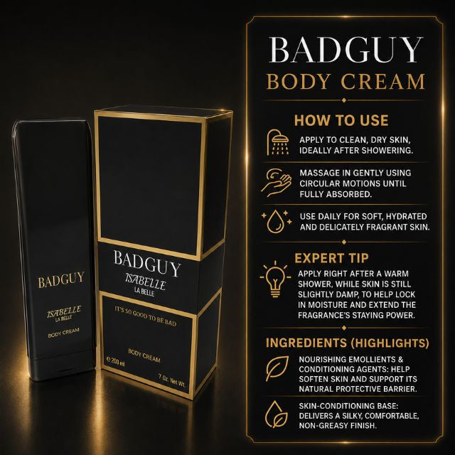 Isabelle La Belle Bad Guy Body Moisturizing Lotion 200ml (6.76 fl oz)
