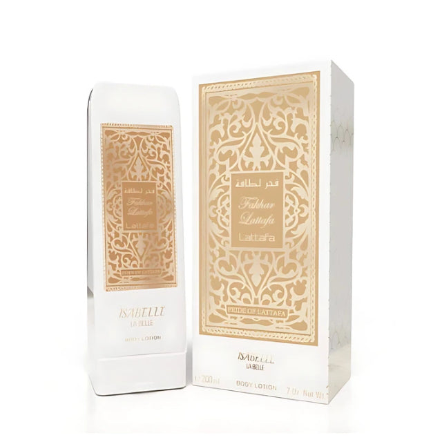 لوشن ترطيب الجسم Isabelle La Belle Fakhar Rose 200 مل (6.76 أونصة سائلة)