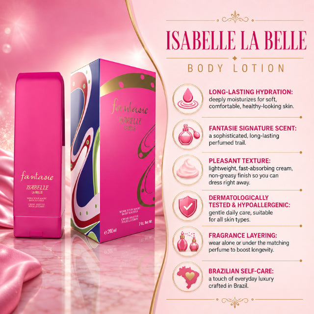 Isabelle La Belle Fantasie Body Moisturizing Lotion 200ml (6.76 fl oz)
