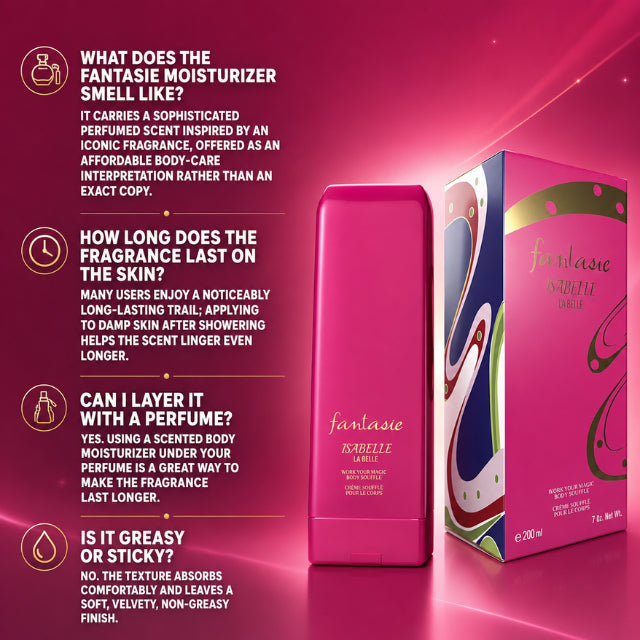 Isabelle La Belle Fantasie Body Moisturizing Lotion 200ml (6.76 fl oz)