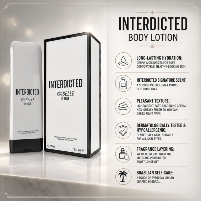Lotion hydratante pour le corps Isabelle La Belle Interedicted 200ml (6.76 fl oz)