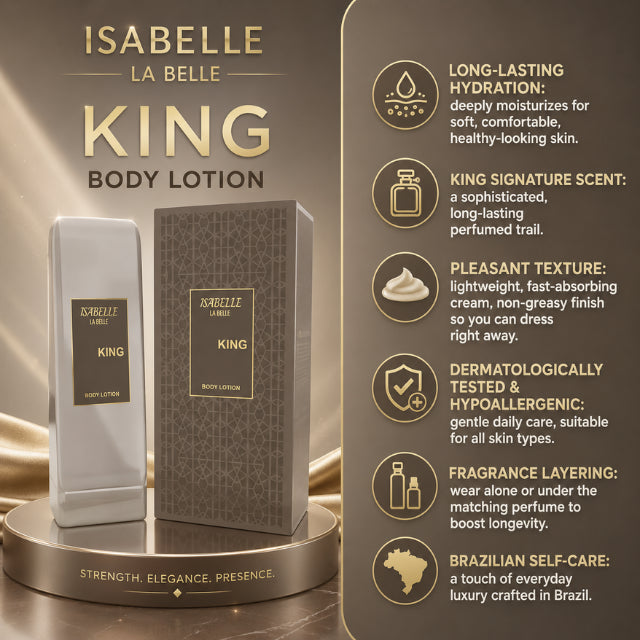Isabelle La Belle King Body Moisturizing Lotion 200ml (6.76 fl oz)